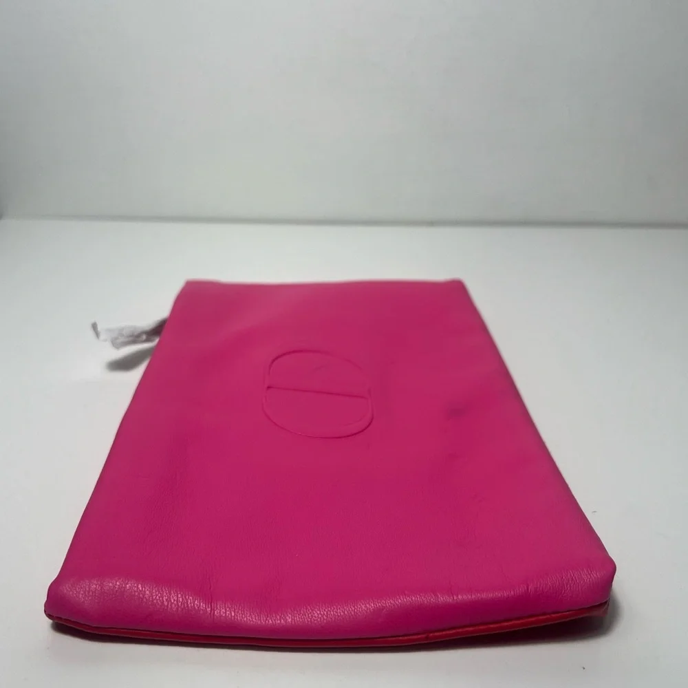 Christian Dior CD Logo Cosmetic Makeup Travel Dopp Kit Toiletry Bag Clutch Pouch